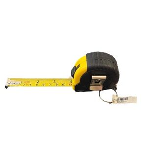 Tape Measure Key Chain - YELLOW